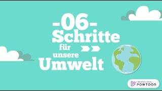 6 Schritte, wie du der Umwelt etwas Gutes tun kannst!