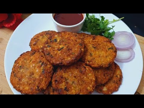 Hi-Protein Masoor Dal ki patties || मसूर दाल की करारी टिक्की