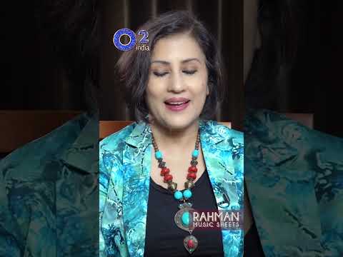 Madhushree On @ARRahman's Recording Style #rahmanmusicsheets  #bollywood #arrahamn #love