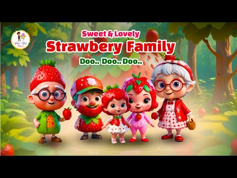 Baby Strawberry Doo Doo Doo Kids song | Nursery Rhyme | Polo Pal Rhymes #nurseryrhymes #kidssongs