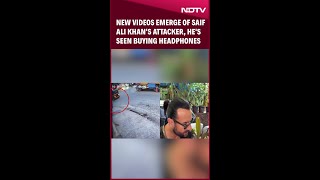 Saif Ali Khan News | New Videos Emerge Of Saif's Alleged Attacker, He's Seen Buying Headphones