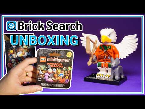 Unboxing D&D Collectible Minifigures with Brick Search