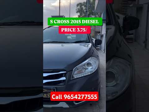 S CROSS 2015 December DIESEL ⛽ PRICE 3.75 Galaxy cars Delhi second hand Car for sale in Delhi