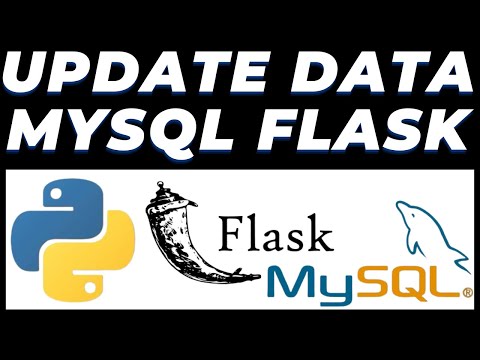 UPDATE data in MySQL using Flask and Postman tutorial | REST API