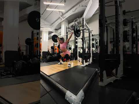 ASMR Work out with me - powerlifting + Olympic weightlifting program #powerlifting #vlog