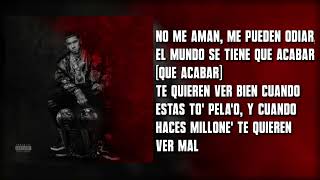 Anuel AA - Tu Lo Sabes (Letra) | LLNM2