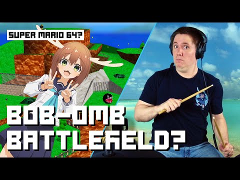 Bob-omb Battlefield But It's Shikonoko Nokonoko Koshitanatan On Drums!