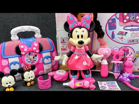 LIVE ASMR🥰 Zufriedenstellende Auspacken des Minnie Mouse Sammlung von Doktorspielzeugen, Doctor Toys