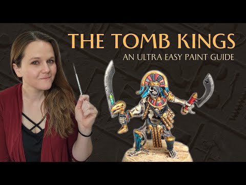 Painting Tomb Kings: Ultra Easy Guide