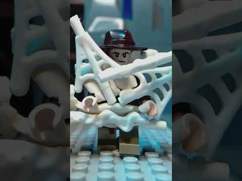 Indiana Jones falls to his death #stopmotion #viral #trend #asmr #recommended #lego #indianajones