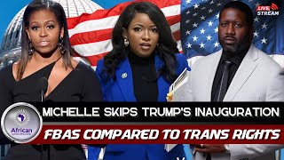 Michelle Obama Will Not Attend Trump's Inauguration, Rep Jasmine Crockett Compares Trans To FBAs