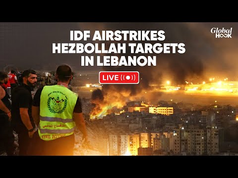 Hezbollah-Israel War Live | IDF Jets Drop Bombs In Lebanon, Targets Hezbollah Sites