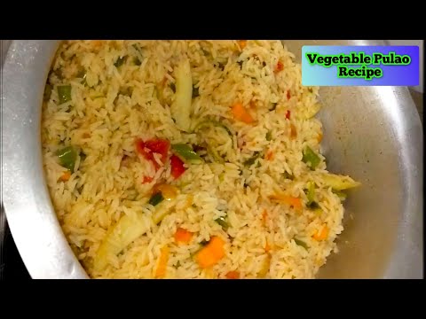 Vegetable Pulao Recipe | वेज पुलाव