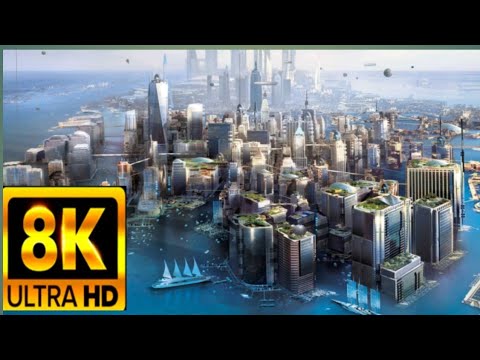 Future World City's In 8K ULTRA HD