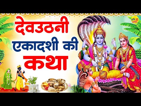 देवउठनी एकादशी की पावन कथा - Vishnu Ekadashi Vrath Katha - देवउठनी एकादशी व्रत कथा 2024 - Ekadashi