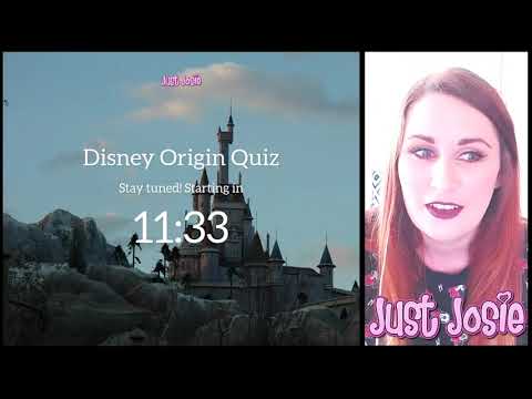 LIVE Disney Origin Quiz