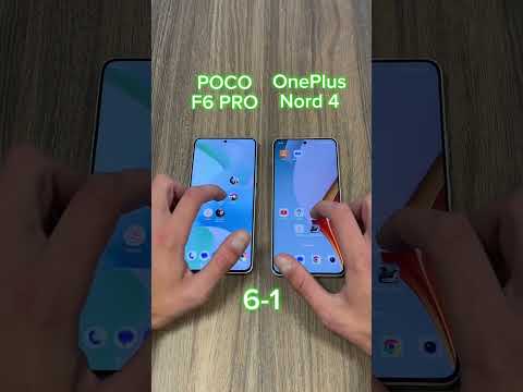 POCO F6 Pro Vs OnePlus Nord 4 speed test in 2024