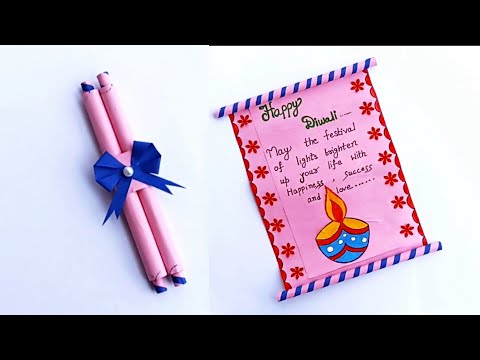 DIY - Happy Diwali Card | Handmade Diwali Greetings Card | Diwali Popup Card | Festival Card