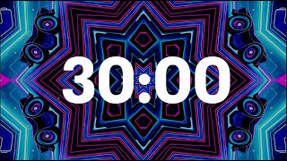 30 Minute Timer (Half Hour) || silent timer with alarm at the end