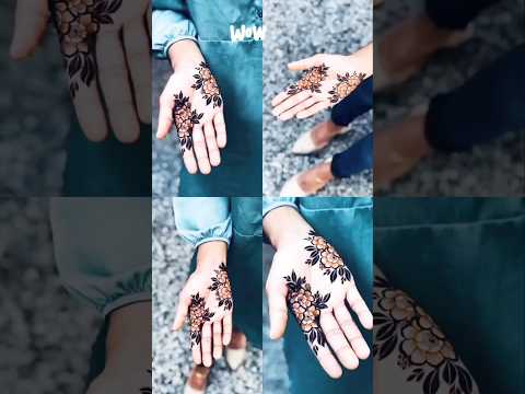 decent mehendi designs #beautifulmehendidesign  #latestmehndi #easydesign