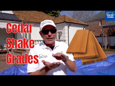 Cedar Shake Grades: How do I know the difference?