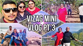 Vizag tour mini vlog part 3 | Vizag to Araku Valley | Vizag and Hyderabad tour 2024