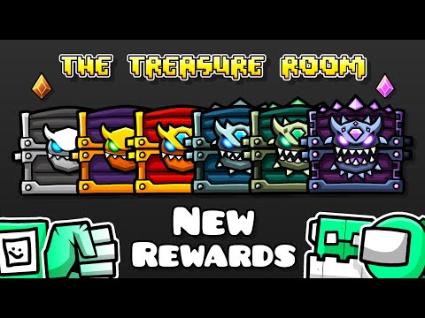 All New Chests Rewards | Geometry dash 2.2