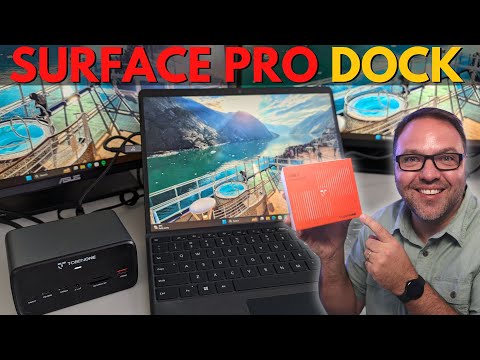 Surface Pro Dock: TOBENONE Thunderbolt Docking Station - A Closer Look!