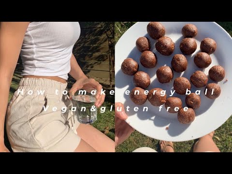 Vegan&gluten free｜Energy ball recipe🌻✨