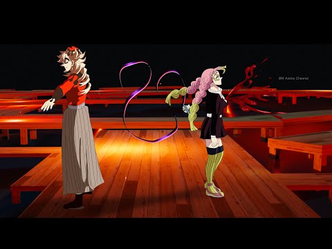 【鬼滅の刃】If Mitsuri and Douma fight【Demon Slayer】part2