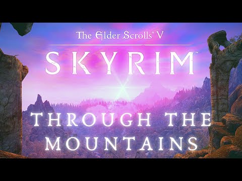 Skyrim SE 4K Music & Ambience | Walking Across Skyrim - Dead Crone Rock To Rorikstead |Ambient Music