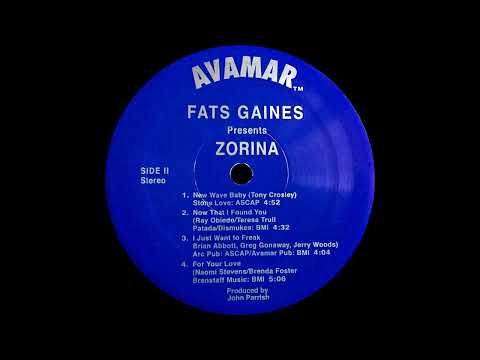 Fats Gaines Band Presents Zorina - For Your Love (Dj ''S'' Rework)