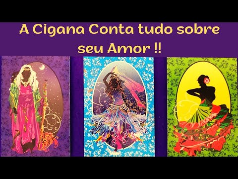 A CIGANA MOSTRA QUEM É SEU AMOR ! E te Conta Tudo sobre ele(a)!! ❤