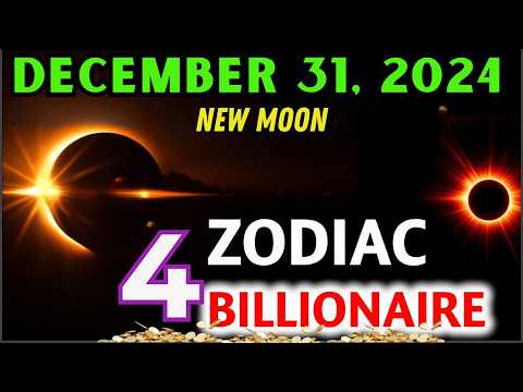 4 Zodiac Signs Getting RICH on December 31, 2024! | Nostradamus