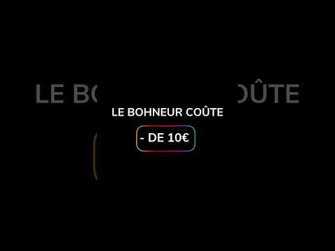 Le bonheur coûte moins de 10€ - N'JOY app