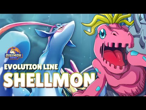 Shellmon Evolution Line