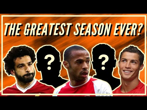 The Greatest Individual Premier League Season