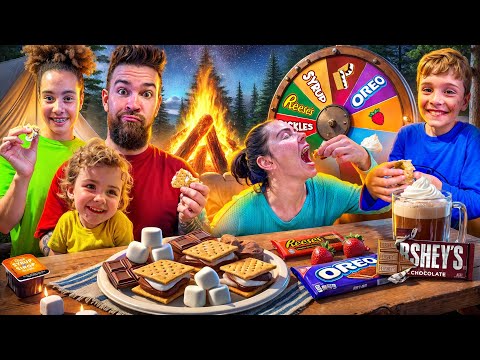 Funny S'mores Cookoff With Crazy Twists: Family Fun Edition - Who Will Win? | The Awesome Lawsons