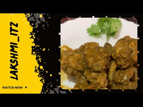 Green Chicken Gravy | Hyderabadi Green Chicken | கிறீன் சிக்கன் செய்வது எப்படி?