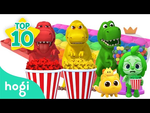 [BEST] Learn Colors with Pop It, Dinosaur, Candy and More｜Hogi Colors｜Hogi Pinkfong