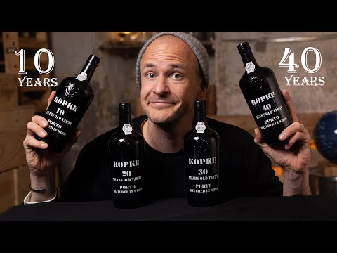 10 to 40 YEAR OLD WINE - Tasting Time in Wine