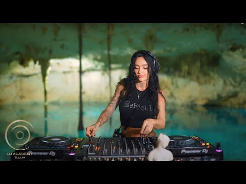 Techno DJ Set By Mercy | Tulum Cave | Tulum DJ Academy