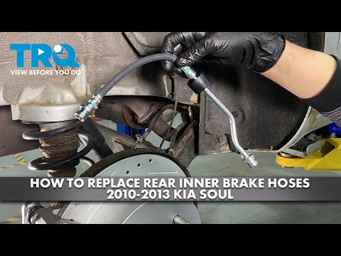 How to Replace Rear Inner Brake Hoses 2010-2013 Kia Soul