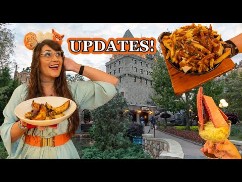 Le Cellier NEW MENU UPDATE 🍁 Disney World EPCOT food review 2024