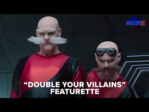 Sonic the Hedgehog 3 | "Double Your Villains" Featurette (2024 Movie) - Jim Carrey