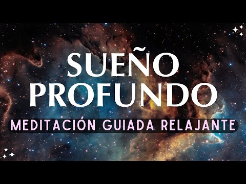 Meditación guiada para DORMIR PROFUNDO Y RELAJARSE: Alivia la ansiedad y el estrés | SUEÑO FÁCIL 💤 💖