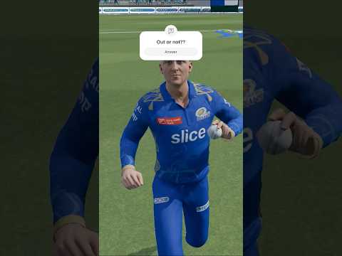 THIS BOWLER IS DEFINITELY GOAT 🦌 FT. TRENT BOULT 🔥 MI VS GT CRICKET 24 @vjgamer95 #shorts