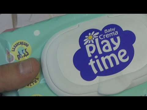 Agiva Baby Crema Play Тime Wet Wipes 100 pcs Unboxing and Test