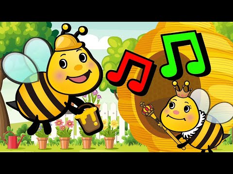 All the Little Bees: Children Music Wheels on the Bus Remake #AwesomeKidsSongs