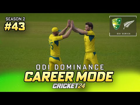 ODI Dominance - Cricket 24 Career Mode #43